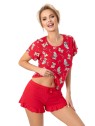 PIŻAMA DAMSKA BEAR SHORT