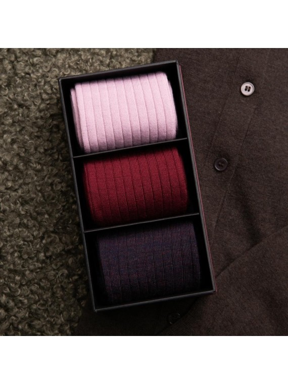 SKARPETY DAMSKIE 175 WEŁNA MERYNOS BOX 3PAK