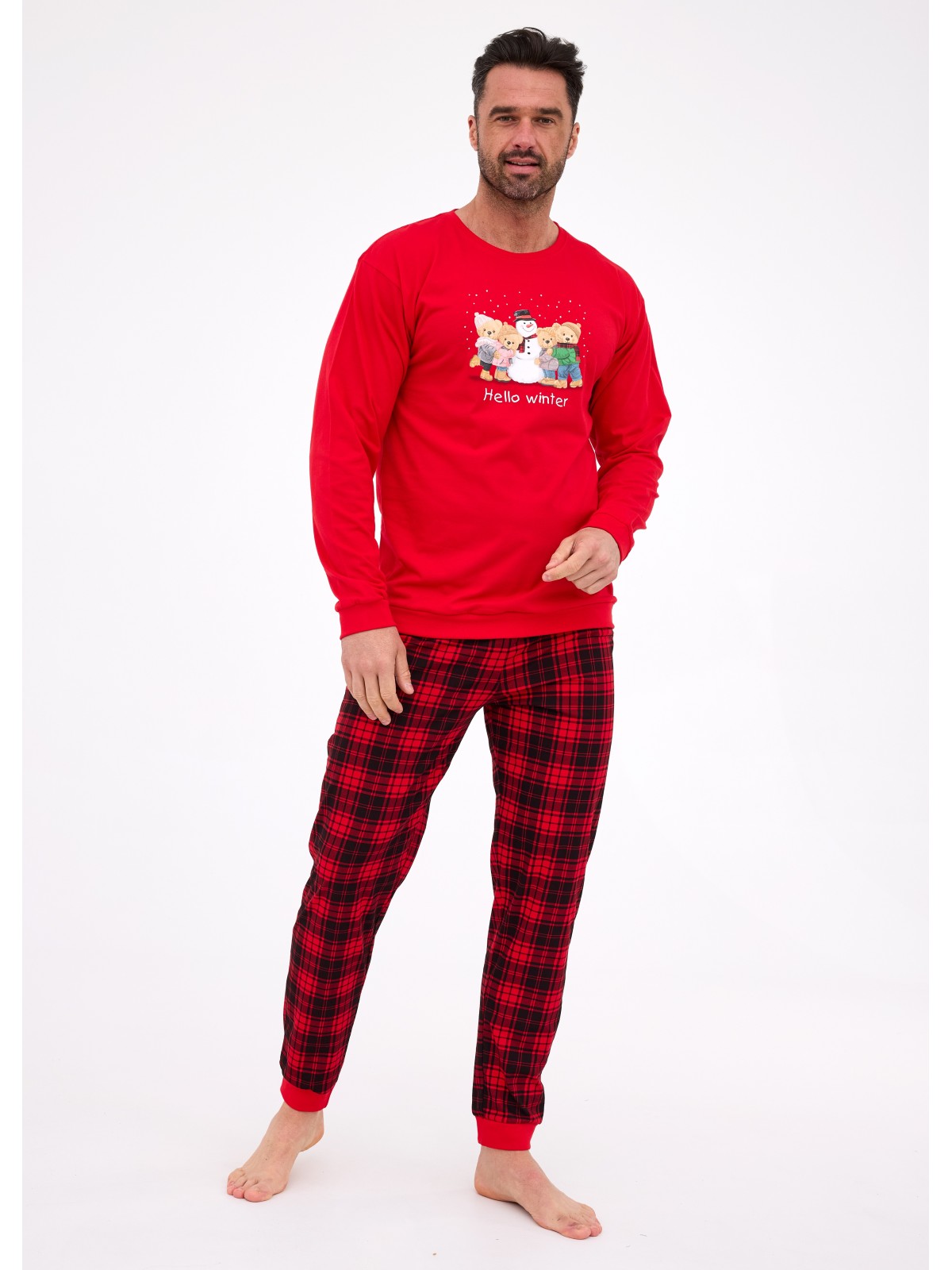 PIŻAMA MĘSKA 115/289 WINTER