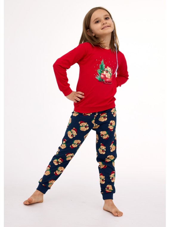 PIŻAMA GIRL KIDS 594/186 TEDDY