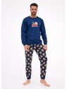 PIŻAMA MĘSKA 115/290 TEDDY 2