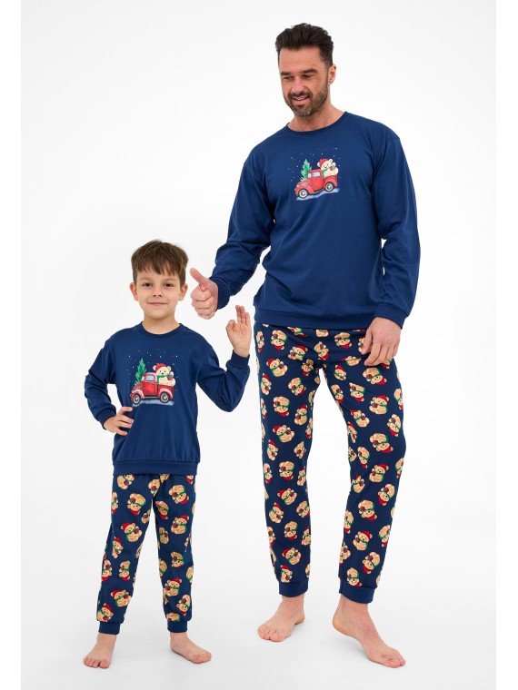 PIŻAMA MĘSKA 115/290 TEDDY 2