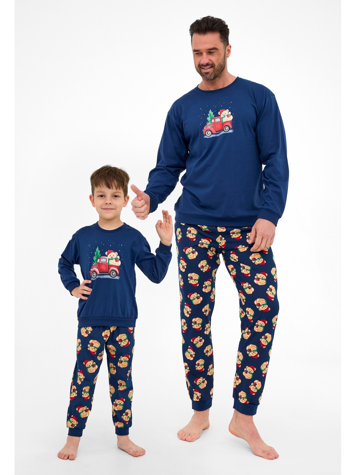 PIŻAMA MĘSKA 115/290 TEDDY 2