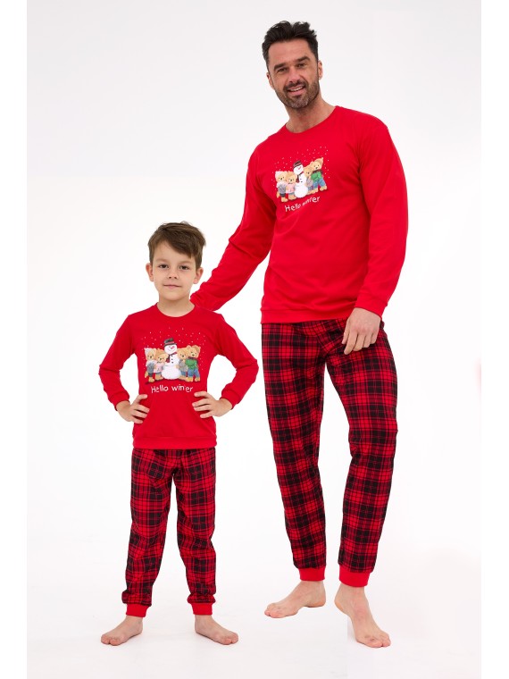 PIŻAMA MĘSKA 115/289 WINTER