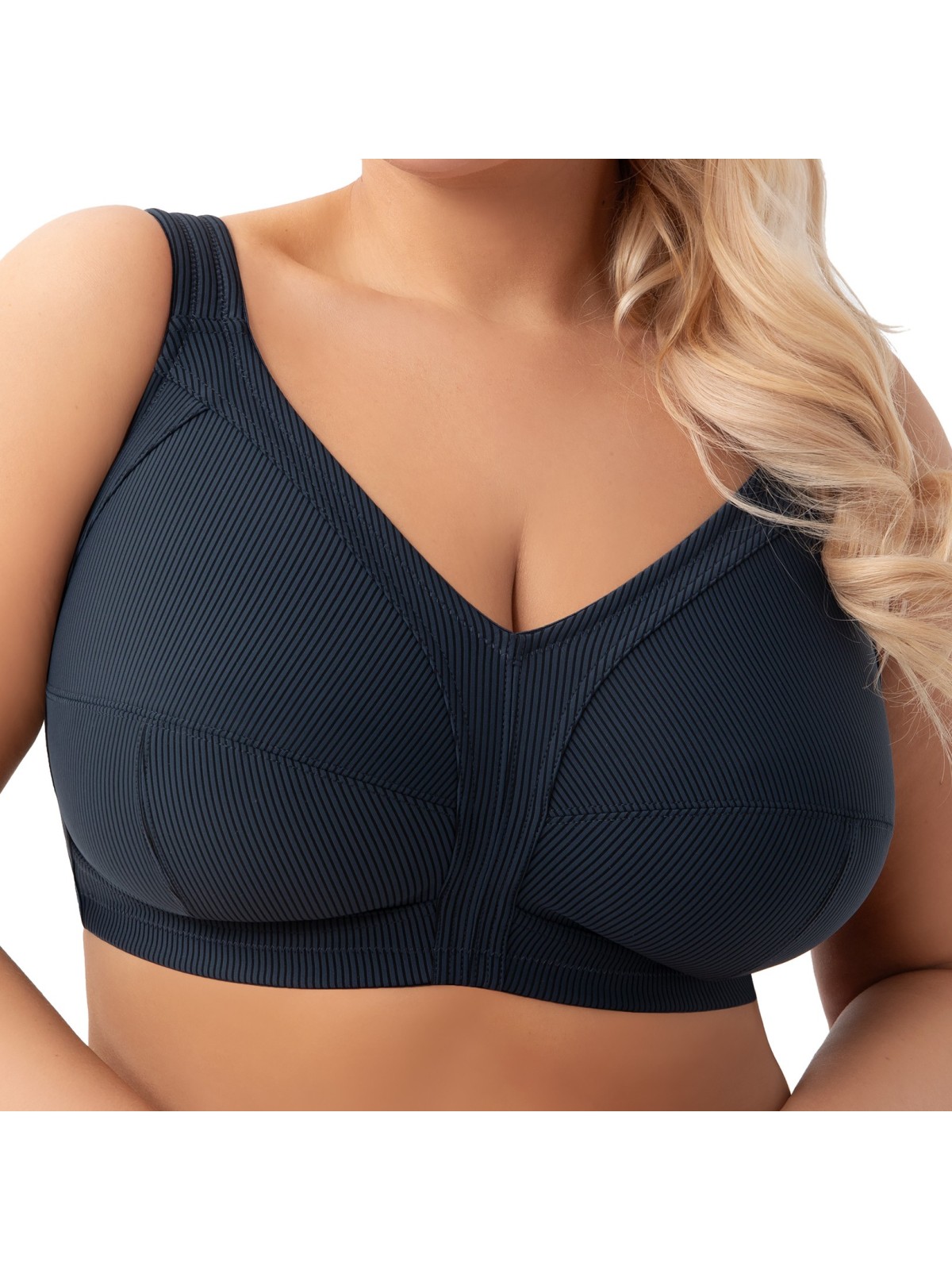 BIUSTONOSZ SOFT BEZ FISZBIN NELA K973 GRANATOWY