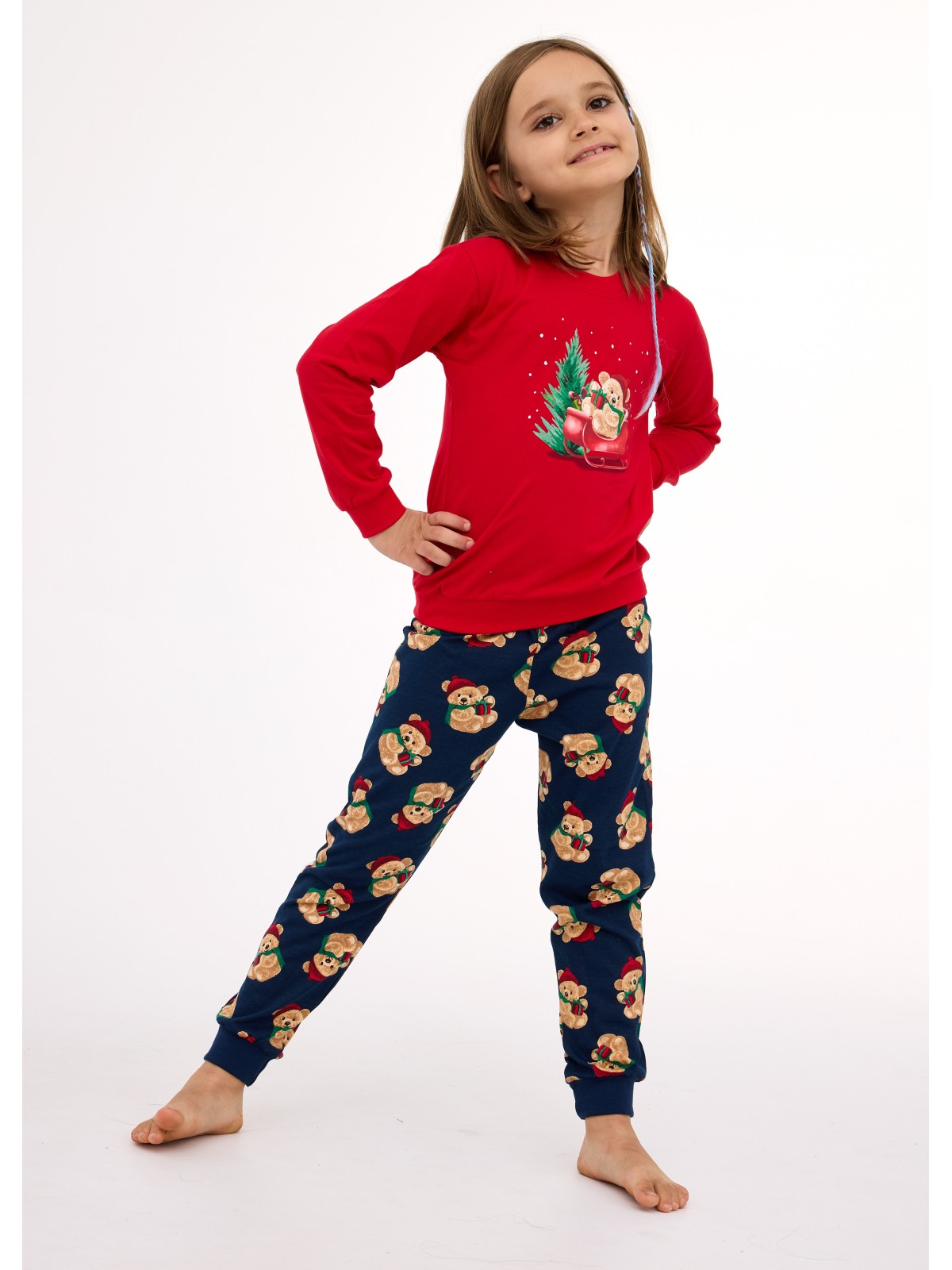 PIŻAMA GIRL YOUNG 592/186 TEDDY DR