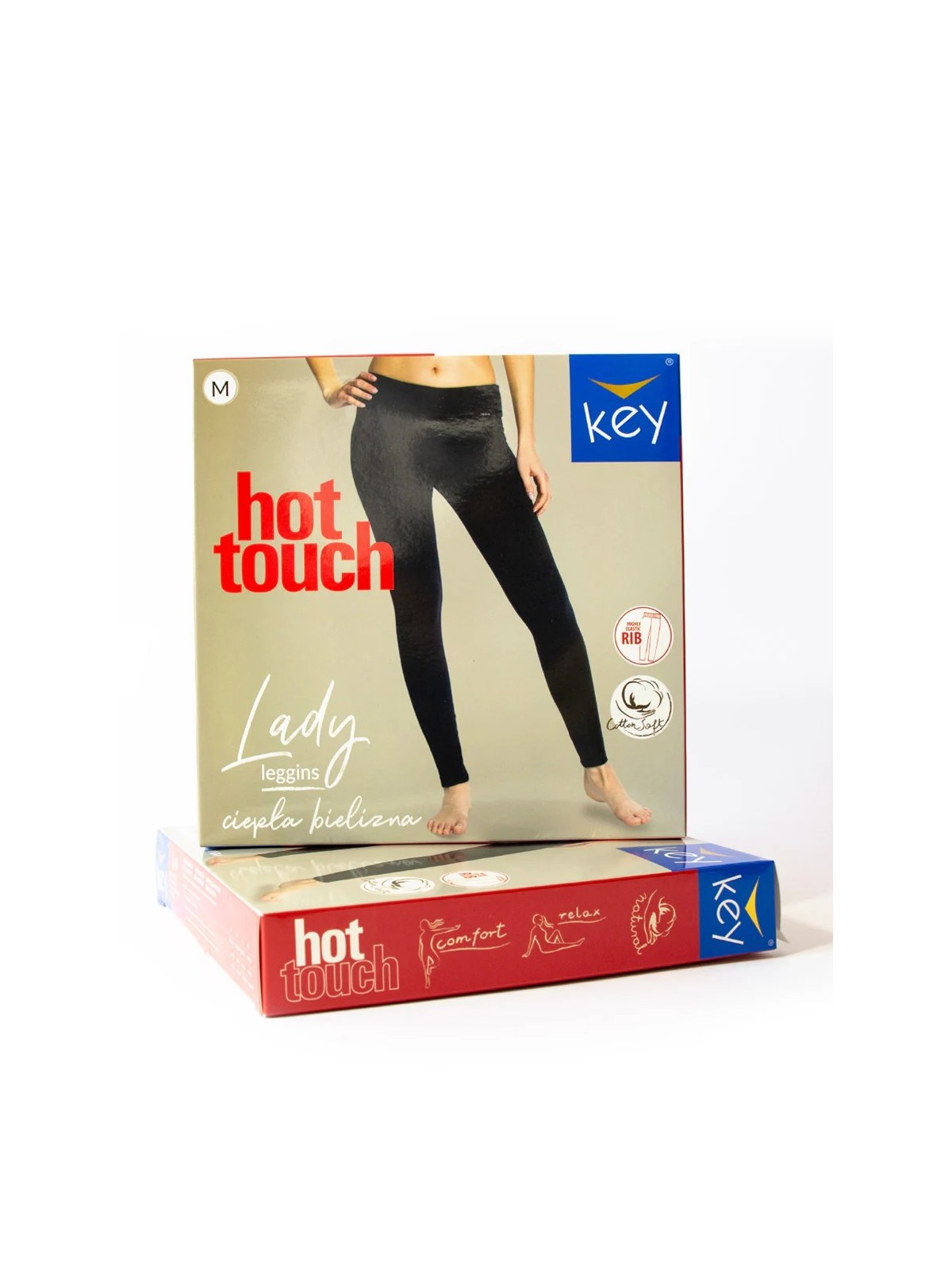 LEGINSY DAMSKIE LXL 729 3 HOT TOUCH