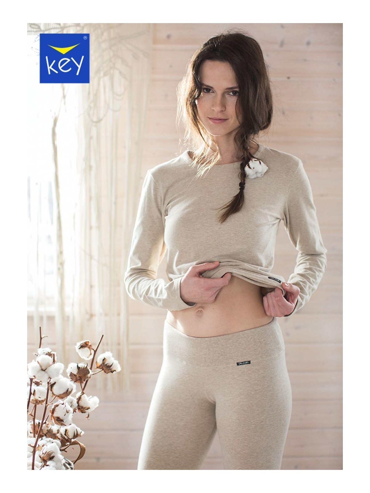 LEGINSY DAMSKIE LXL 729 3 HOT TOUCH