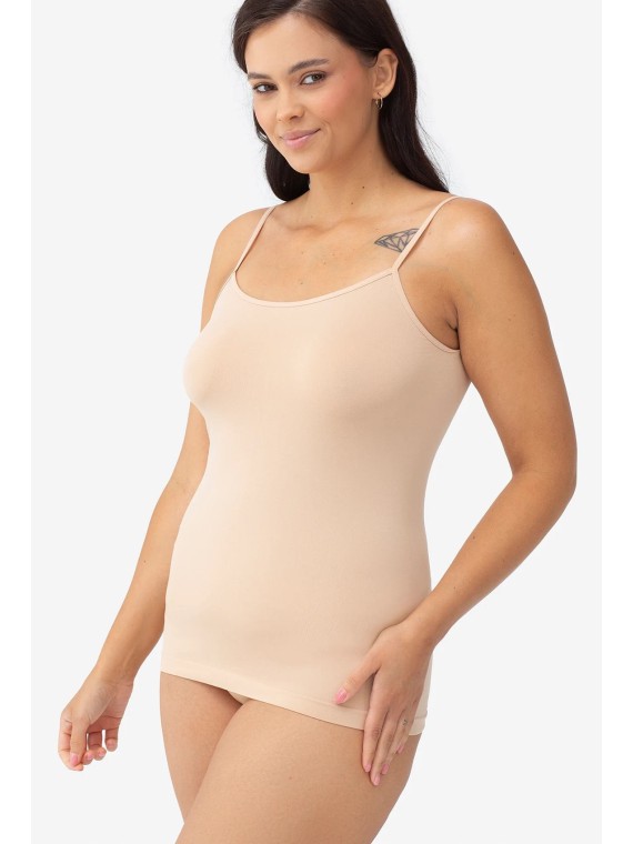 KOSZULKA TOP CAMISOLE BEZSZWOWA