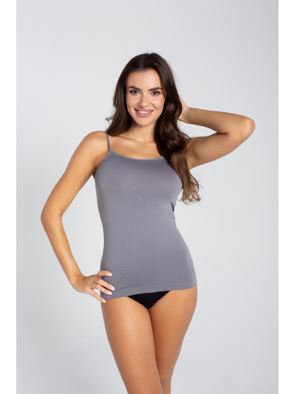 KOSZULKA TOP CAMISOLE BEZSZWOWA