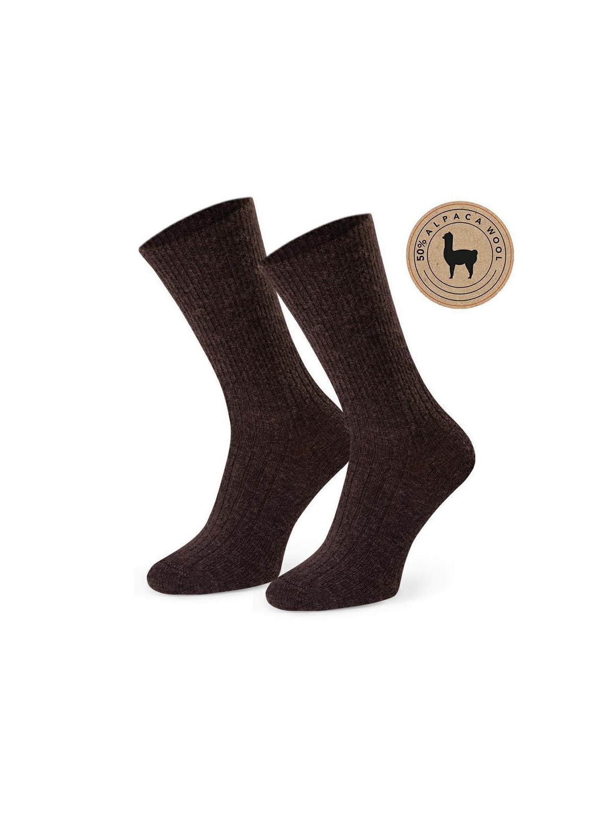 SKARPETY DAMSKIE 044 50% WEŁNY ALPAKA