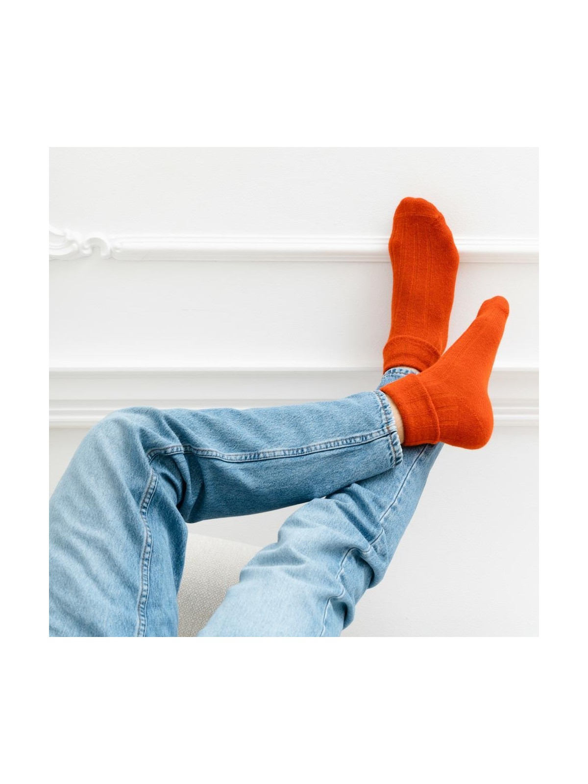 SKARPETY MĘSKIE 044 50% WEŁNY ALPAKA